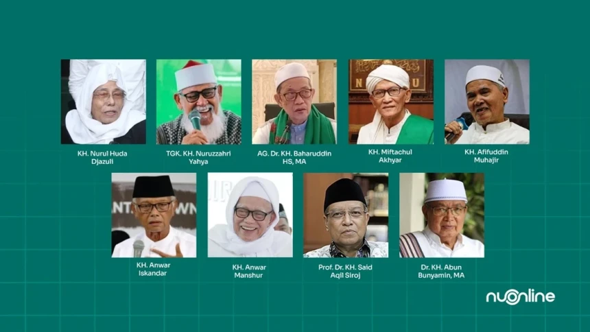 BREAKING NEWS: Ini 9 Kiai Terpilih Jadi Anggota AHWA Muktamar Ke-35 NU