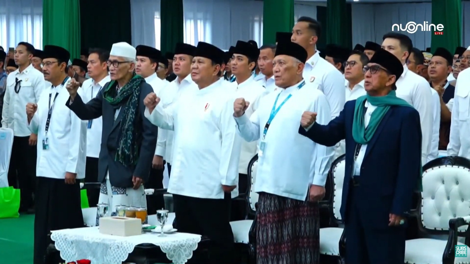 Prabowo Resmi Tutup Muktamar ke-35 NU di Tambakberas, Jombang