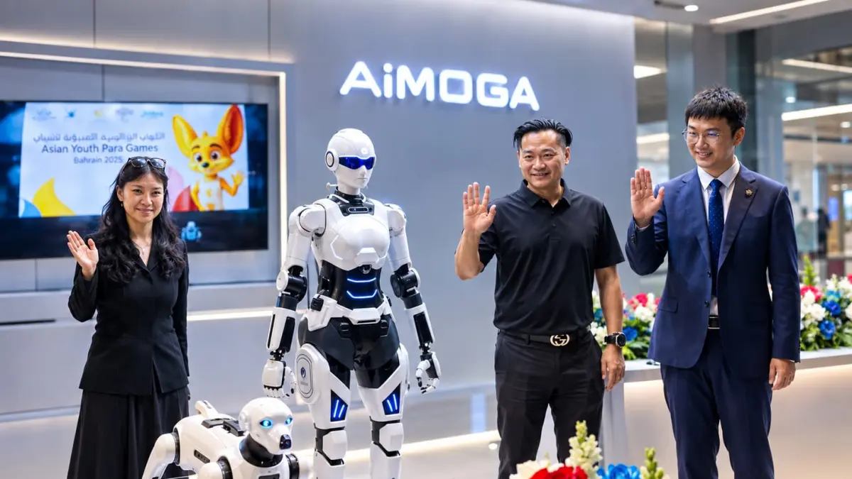 Bukan Cuma Mobil Listrik, Chery Kini Jual Robot Humanoid Lewat AiMOGA di Jakarta