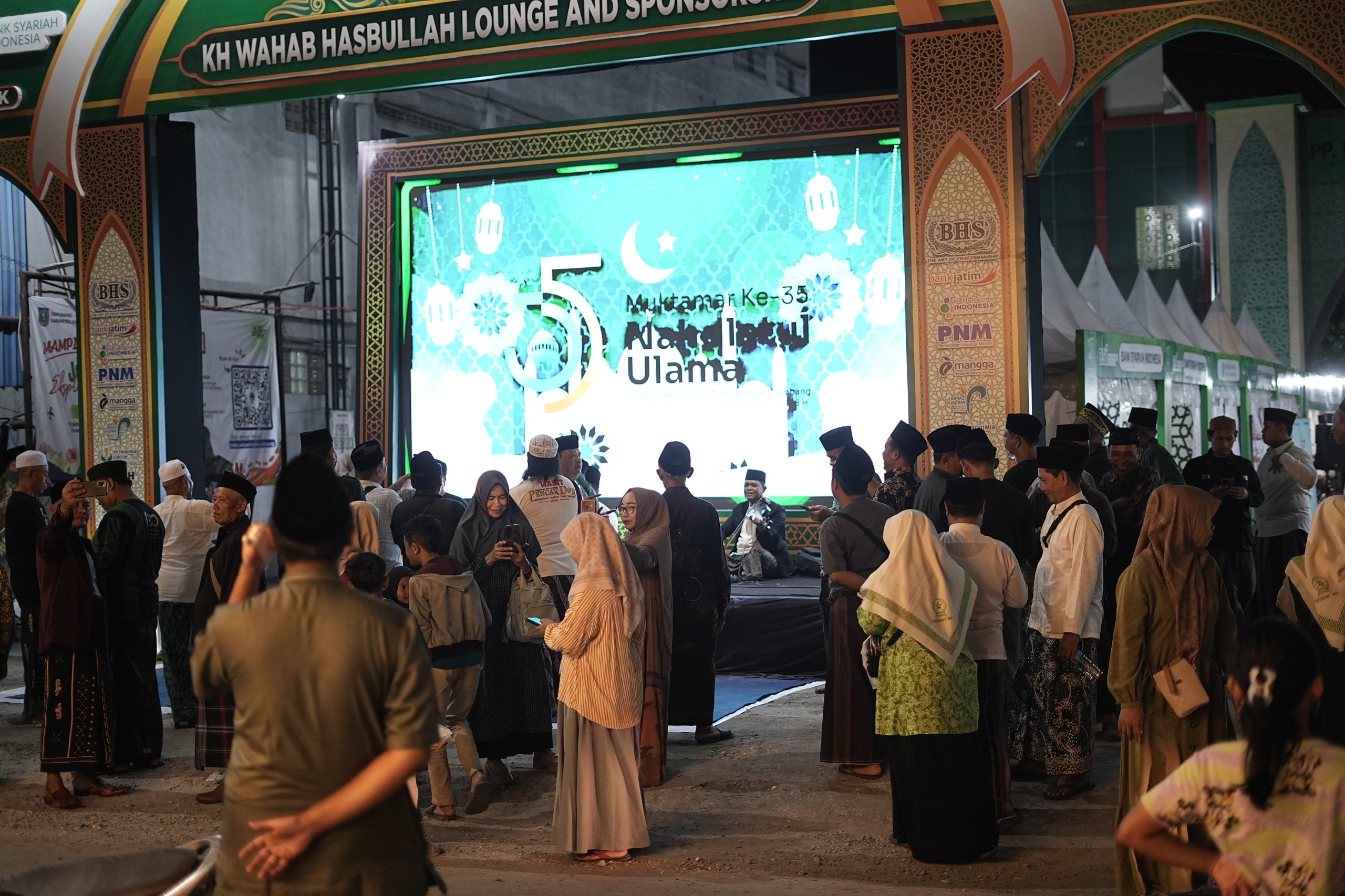 Suasana acara Muktamar ke-35 NU