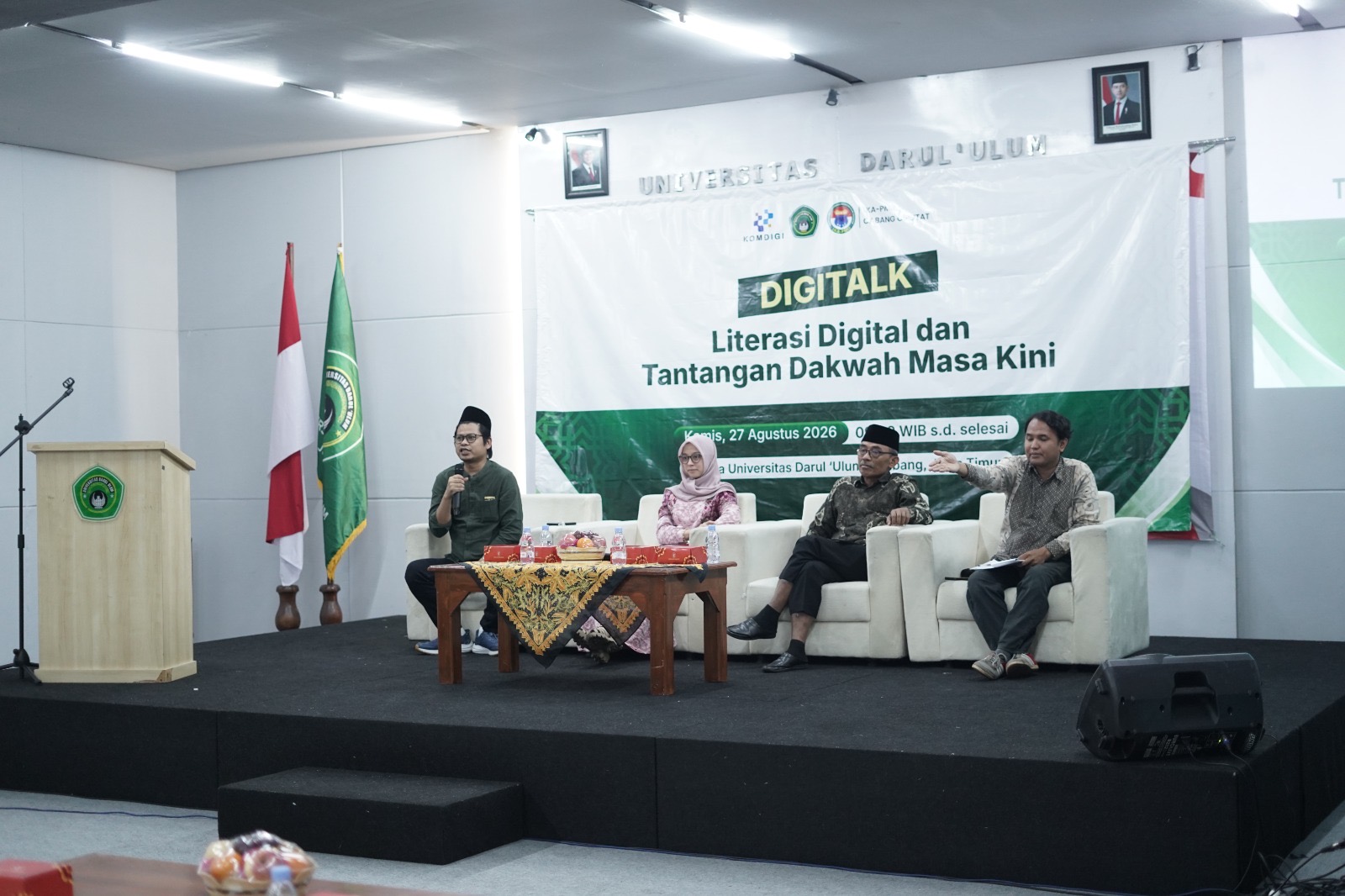 Komdigi dan Universitas Darul Ulum Jombang Gelar Seminar “Digitalk”, Bahas Literasi Digital dan Tantangan Dakwah Masa Kini