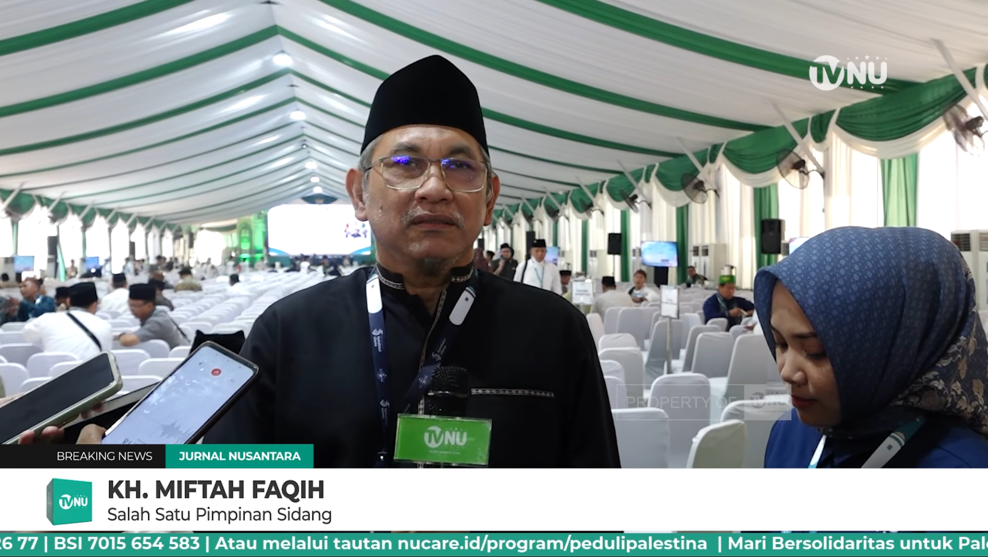 Koordinator Komisi Organisasi Muktamar ke-35 NU, KH Miftah Faqih