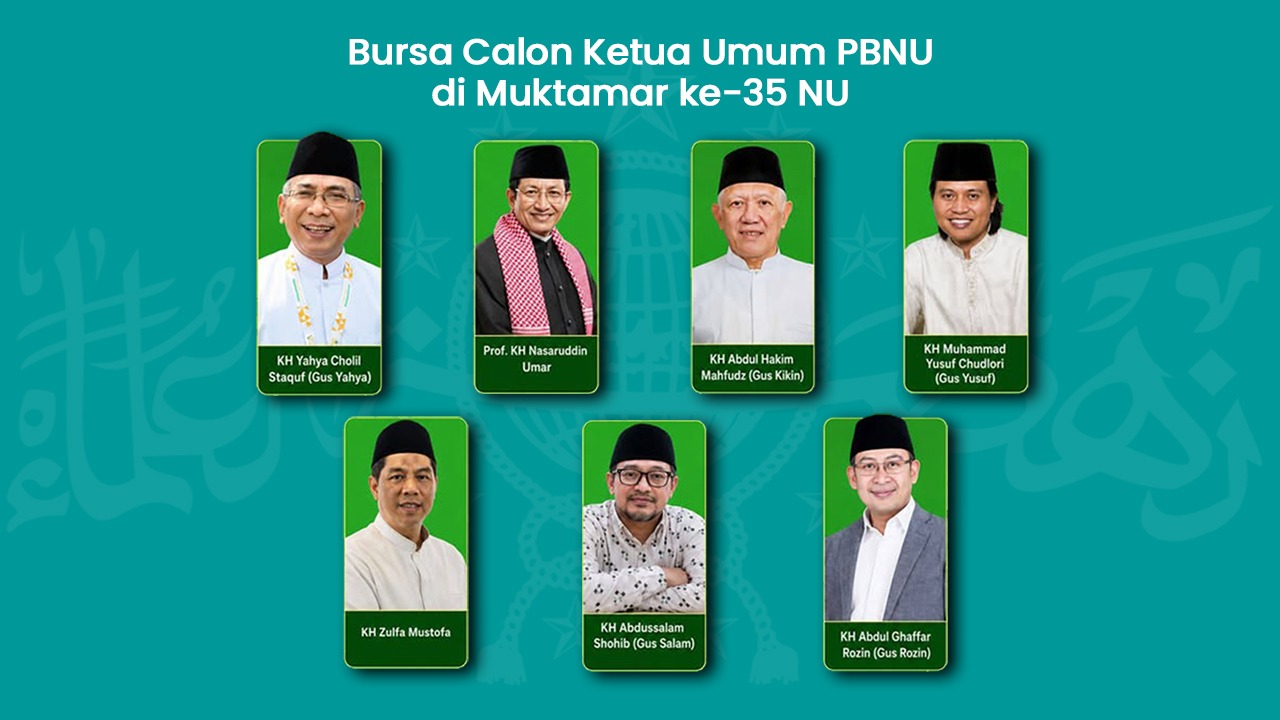 Bursa Panas Calon Ketum PBNU, Ini Profil Singkat Nama-nama yang Beredar