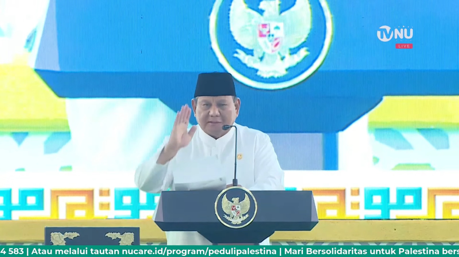 Prabowo Akan Kembali ke Tambakberas untuk Tutup Muktamar ke-35 NU